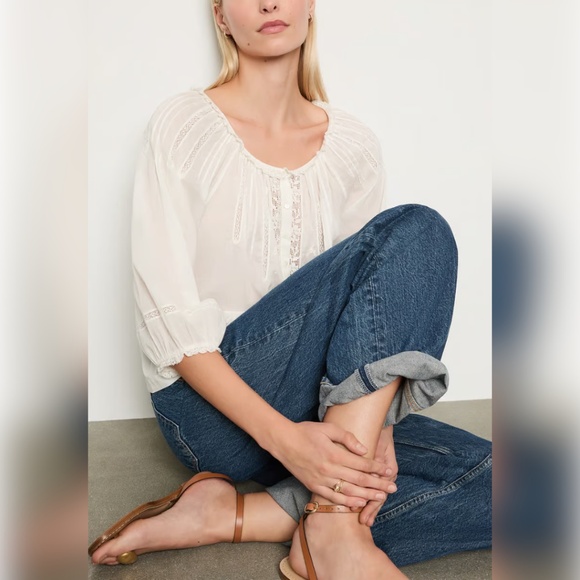 DÔEN Abigail Top, Size XS, in Salt - Picture 12 of 14